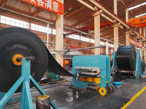 Üretim tesisleri için çin fabrikadan dayanıklı kumaş konveyör bant endüstriyel malzeme taşıma makineleri parçaları - Product Image 4