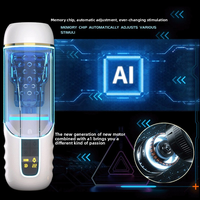 Godet de masturbation intelligent pour homme adulte en TPE, jouet sexuel vibrant et sonore avec fonctions douces pour hommes