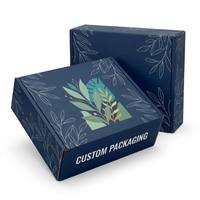 Boîte d'expédition en carton auto-scellante de haute qualité et durable, avec logo personnalisé imprimé en couleur, boîte d'expédition en gros, prix d'usine