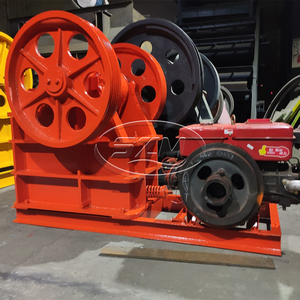 PE 250X400 Động Cơ Diesel Vàng Quặng Đá Máy Nghiền Hàm Với Sông Nhỏ Gọn Quarry Cứng Granite Mini Đá Vụn Nhỏ Sỏi 20 Tấn/Hr - Product Image 4