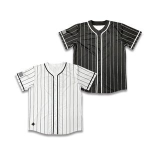 Camisetas de Béisbol Clásicas con Logotipo y Número de Equipo Personalizados, Diseño de Impresión por Transferencia de Calor, Ropa Deportiva Transpirable con Rayas, Protección UV, Tallas Grandes - Product Image 6