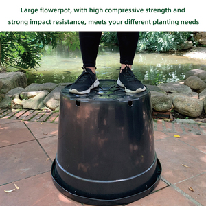 <span class=keywords><strong>Macetas</strong></span> Colgantes de PP de Alta Calidad para Jardín, con Orificio de Drenaje, Ligeras, Duraderas, Modernas, para Exteriores, con Autorriego, Grandes - Product Image 4