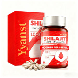 หิมาลายาแคปซูล shilajit เพิ่มภูมิคุ้มกันให้ฟังก์ชันการคิดพลังงานสนับสนุนฉลากส่วนตัว - Product Image 1
