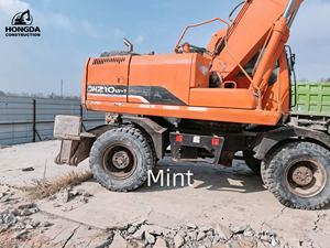 Excavadora de ruedas Doosan 210W-7 usada, excavadora de segunda mano Doosan 210W-7 150W-7 a la venta - Product Image 5