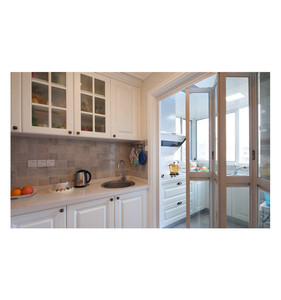 Puertas plegables de aluminio/doble acristalamiento Bi Fold/puertas de <span class=keywords><strong>Patio</strong></span> puertas - Product Image 1