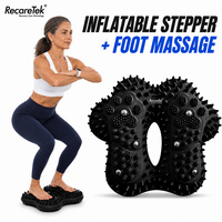 Plataforma de Ejercicio Inflable Comfort Fit, Equipo de Ejercicio Ligero con Cojín de Aire, Herramienta de Bienestar de PVC Duradero, Equipo de Entrenamiento para Caminar en Interiores