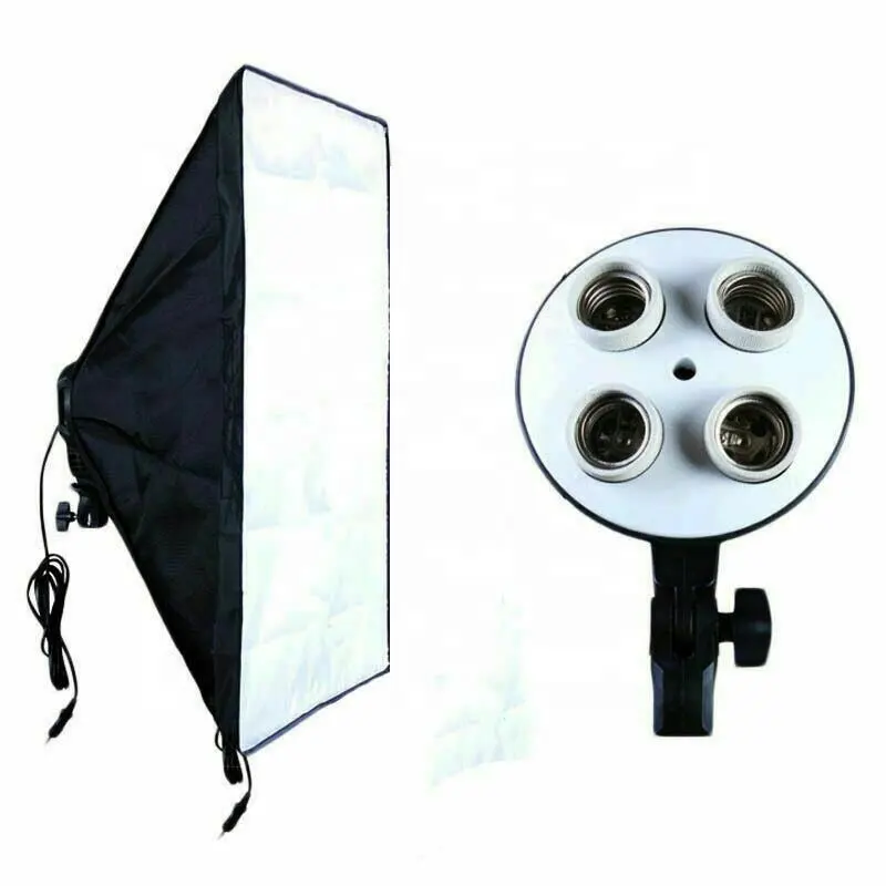 50*70Cm Foto Studio Vier Lamp Soft Box Opvouwbaar Grote Softbox