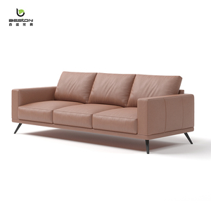 Juegos de sofás de recepción <span class=keywords><strong>baratos</strong></span>, muebles de cuero PU para habitación de oficina, sofá moderno de cuero de dos asientos para la Oficina - Product Image 2