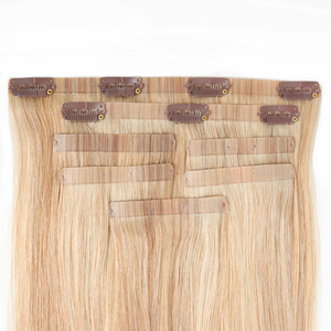 Extensions de cheveux naturels invisibles à clips sans couture de qualité supérieure, en stock, vente chaude 2025, pour Dubaï et le Moyen-Orient - Product Image 3
