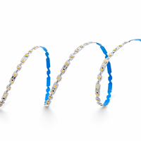 6.5mm 90LED/m SMD 2835 3000K-6000K Zigzag Double Layer Copper LED Strip IP65 Rated DC12V untuk Papan Huruf Timbul