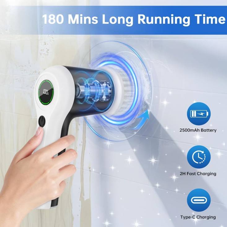 Multifunctional 5-in-1 Kitchen Cleaning Tool