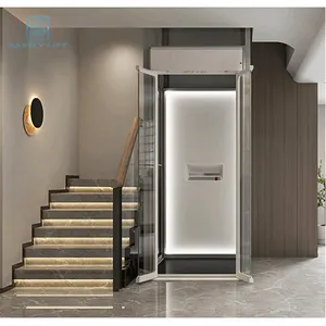 Elevador doméstico barato de 3 andares, elevador para casas pequenas, elevador de passageiros de 2 andares para uso doméstico