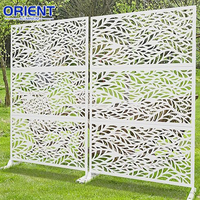 Paneles Decorativos de Metal para Cercas Exteriores, Personalizados, para Jardín, Privacidad, Móviles, Decorativos, Autoportantes