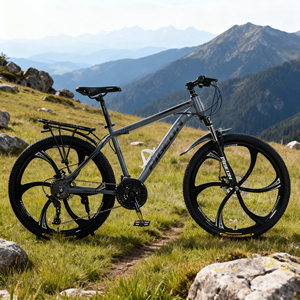 Pendolarismo per studenti e adulti/<span class=keywords><strong>escursionismo</strong></span> freno a disco a 21 velocità telaio in acciaio Mountain Bike ammortizzante sospensione anteriore pedali ordinari - Product Image 1