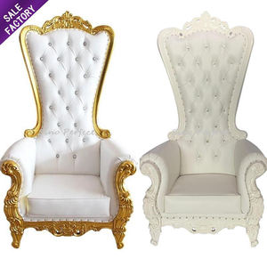 Sino Perfect Promotion Party Events Wedding Queen Bridal <b>Chairs</b> Furniture for the Bridal in <b>High</b> Back King Throne <b>Chair</b> - Product Image 1