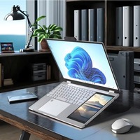 Ordinateur portable professionnel double écran tactile IPS 1920x1080, Intel Core i7/N100 11e génération, PC portable en état neuf, vente en gros