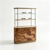 Vitrines d'exposition LED en gros et au détail pour les magasins de lunettes modernes, adaptées aux magasins de lunettes de soleil et aux studios d'optique