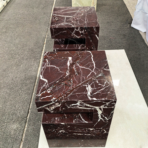 Tavolino da Salotto in <span class=keywords><strong>Marmo</strong></span> <span class=keywords><strong>Rosso</strong></span> Levanto Mars Stone 2025 - Product Image 6