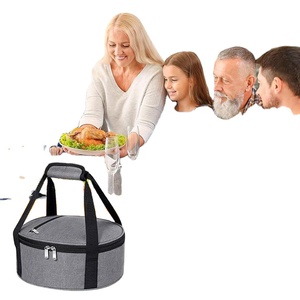 Sacs isothermes pour pique-nique très demandés, pour aliments chauds et froids, sacs à lunch, sacs isothermes ronds durables - Product Image 6