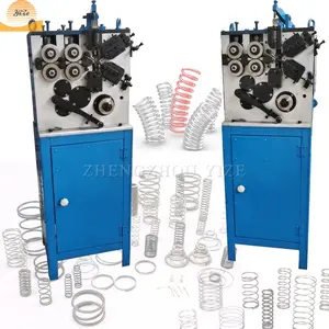 Automatic 0.8mm 16mm small CNC wire torsion coil spring rolls maker coiler pocket mattress spring coiling forming machine