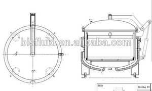 BLS Industrial 100 200L 250 500 <span class=keywords><strong>olla</strong></span> de <span class=keywords><strong>vapor</strong></span> de litros <span class=keywords><strong>olla</strong></span> <span class=keywords><strong>a</strong></span> presión eléctrica <span class=keywords><strong>con</strong></span> camisa comercial - Product Image 2