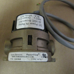 ชุดสวิตช์แบบหมุน RFS-2500B ไฟฟ้าเซ็นเซอร์ทองเหลืองเปลี่ยนจุด1.5-20 GPM 24VDC - Product Image 6