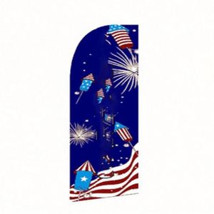 ชุดธงโฆษณากลางแจ้งแบบกำหนดเอง ธงชาติ AU USA พร้อมขาตั้งป้ายขาย ป้ายแบนเนอร์ ธงชายหาดรูปหยดน้ำ ธงชายหาดไฟเบอร์กลาส - Product Image 2