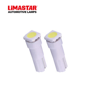 5050 <span class=keywords><strong>1SMD</strong></span> 12V <span class=keywords><strong>T5</strong></span> Xe Dẫn ánh sáng bảng điều khiển đo Trắng 3528 xe Speedo cụ ánh sáng bóng đèn - Product Image 2