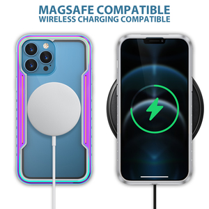 Custodia Magnetica di Lusso per <span class=keywords><strong>iPhone</strong></span> 15 Pro Max, Custodia Magnetica Resistente per <span class=keywords><strong>iPhone</strong></span> 14, Custodia Protettiva in Metallo Trasparente Testata per Cadute per <span class=keywords><strong>iPhone</strong></span> 13/12 - Product Image 5
