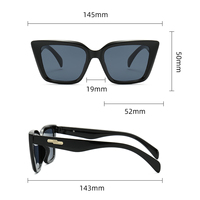 2025 haute qualité mode fantaisie nouveau concepteur de luxe concepteur lunettes de soleil confortables cadres carrés lunettes de soleil pour femme