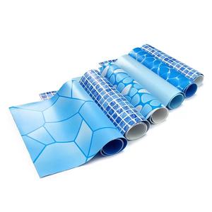 Soldes bon marché Film PVC décoratif rose bleu pour <span class=keywords><strong>piscine</strong></span> Revêtements de mosaïque en plastique vinyle 1.2mm pour l'extérieur <span class=keywords><strong>piscine</strong></span> <span class=keywords><strong>hors</strong></span> <span class=keywords><strong>sol</strong></span> - Product Image 1