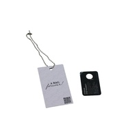 Étiquettes personnalisées avec logo pour magasins d'alimentation, champagne, thé, gâteaux, boissons énergisantes, café, pantalons, jeans, perruques, en Chine, 300 g/m², 90 x 54 mm