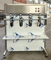 Machine de remplissage semi-automatique entièrement électrique à double tête WF-LGY avec contrôle par micro-ordinateur pour pâtes/huiles