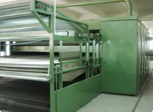 Linha de produção de máquina não tecido getextil, cobertor de feltro, agulha de perfuração, máquina não tecido