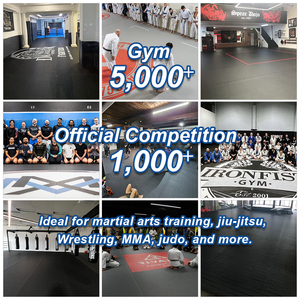 Tapete <span class=keywords><strong>de</strong></span> Lucha Enrollable Antidesgarros LINYIQUEEN, Tapete Elástico Suave para <span class=keywords><strong>Artes</strong></span> <span class=keywords><strong>Marciales</strong></span>, Academias, Gimnasios - Product Image 6
