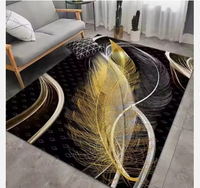 Tapis de sol en velours cristal au design personnalisé Décoration de salon Tapis et moquettes faciles à nettoyer