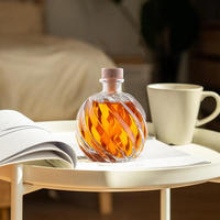 Bouteille en verre diffuseur de parfum 100ml 250ml (3oz 8oz) avec bâtonnets diffuseurs pour désodorisant d'ambiance - Vente en gros