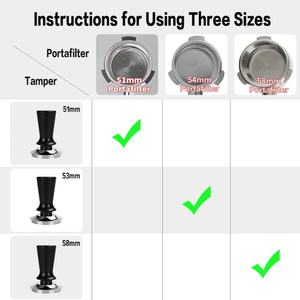 Tasseur à café à pression constante 51mm 53mm 58mm calibré 30lbs pour <span class=keywords><strong>accessoires</strong></span> de machine à expresso et outils de barista - Product Image 4
