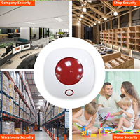Staniot Customized Smart Indoor ABS Wireless Home Security Alarm Built-in Battery Expandable Sensors Easy Installation SOS