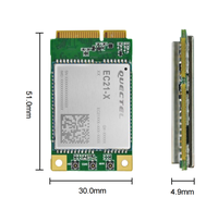 Quectel EC21 Mini PCIe LTE Cat 1 Module 10Mbps DL 5Mbps UL Bandes mondiales GNSS GPS GLONASS BeiDou M2M IoT