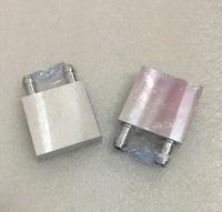 Bloc de refroidissement par eau en aluminium 40*40mm pour refroidisseur d'eau liquide Système de dissipation thermique pour PC portable Système de refroidissement du processeur Rainbowsemi