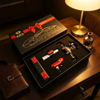 Coffret cadeau d'outils d'urgence pour voiture avec logo personnalisé, kit cadeau d'entreprise, accessoires de voiture, boîte cadeau en papier rigide avec insert en mousse EVA