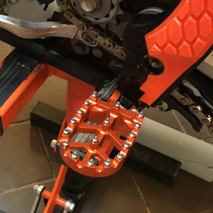 Piezas de Motocicleta, Reposapiés Antideslizantes para Motocicleta, Aptos para Modificación de Accesorios KTM Husqvarna EXC FX/FXF - Product Image 4