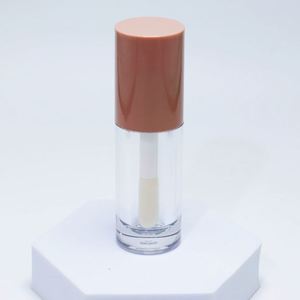 หลอดลิปกลอส Big Doe Foot แบบใส หัวแปรงใหญ่ สีชมพู ขนาด 6 มล. พร้อมแปรงทาปากขนาดใหญ่ - Product Image 4