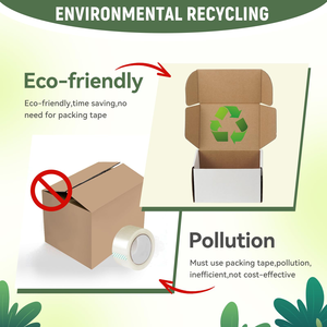 Boîte cadeau en carton écologique imperméable en matériaux recyclés avec logo, idéale pour les huiles essentielles et les petites entreprises – Vente chaude - Product Image 5