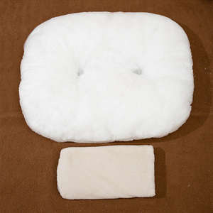 निः शुल्क नमूना आपूर्तिकर्ता कस्टम भूरे रंग के अनुकूल सर्दियों ठोस फैशन डोनट प्लश पालतू बिस्तर फ्लुफी कपास सुलाना छोटे कुत्ते गर्म - Product Image 6