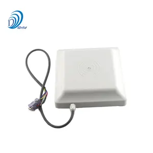 قارئ RS232/RS485/Wiegand UHF RFID ، TCP IP ، تحكم في الوصول للماراثون ، 8DBI ، قارئ متكامل RFID