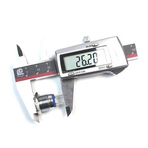 Заводская распродажа, красная светодиодная панель с плоской головкой 16 мм, световой индикатор IP67 IK10, металлическая Пилотная лампа с паяльным наконечником - Product Image 5