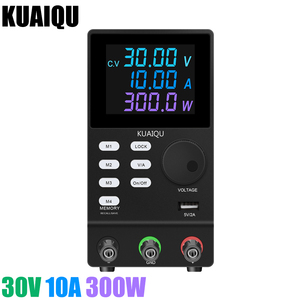 Kuaiqu spps3010d 30V 10A xách tay có thể điều chỉnh chuyển đổi DC cung cấp điện Màn hình LCD 24V 12V 5V 6A 5A 1A quy định nguồn cung cấp điện - Product Image 1