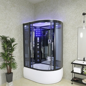 ห้องอบไอน้ำพร้อมคอมโบซาวน่าสำหรับนวดพลังน้ำในห้องน้ำสุดหรู - Product Image 5